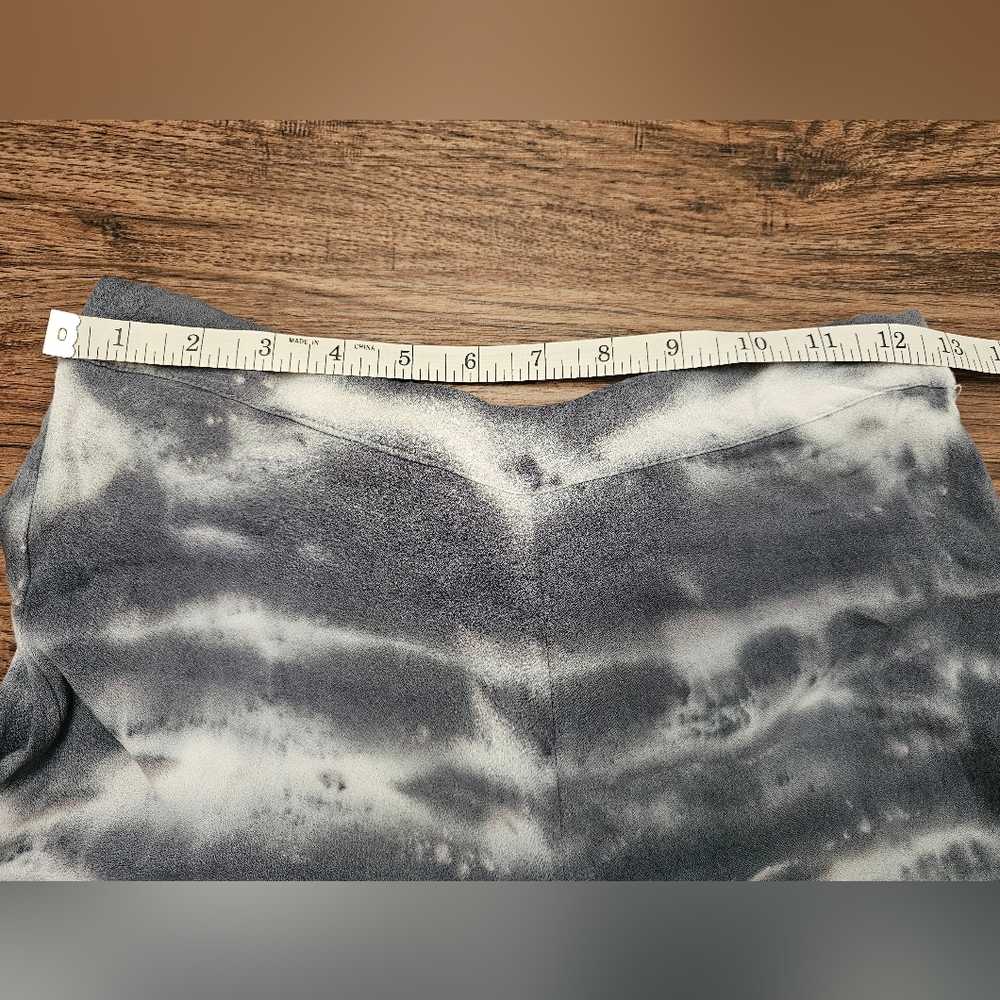 Young Fabulous & Broke Wide Leg Pants Size XS Grey & White - Picture 7 of 11